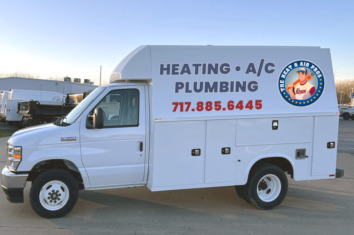 The Heat and Air Pros Van